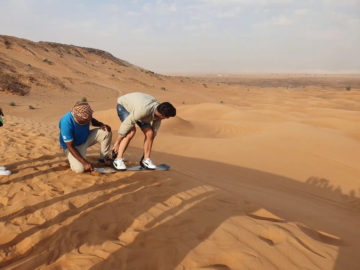 Desert Sandboarding in the Sahara activity in Sahara Desert, Algeria - image 1